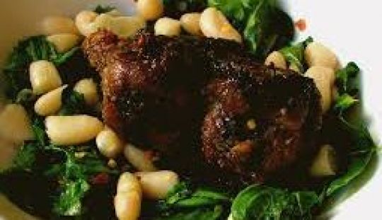 Gasca cu fasole boabe