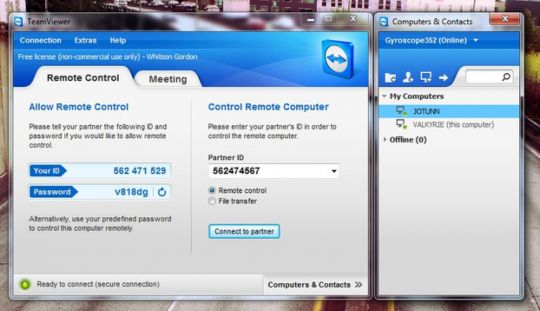 Cum puteti accesa un alt computer de pe computerul personal?