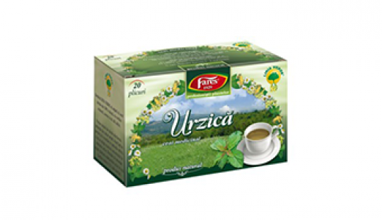 Ceai de urzica la plic