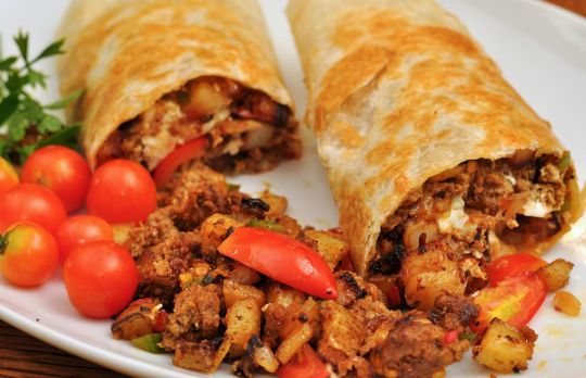 Cum sa prepari un Burrito delicios pentru micul dejun