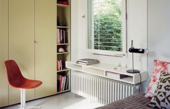 Cum sa folosesti spatiul din jurul caloriferului pe timp de vara