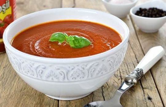 Cum sa faci SUPA de ROSII cu ARDEI COPTI si QUINOA