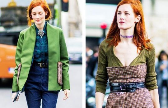 Esti roscata? Aceste culori de haine ti se potrivesc