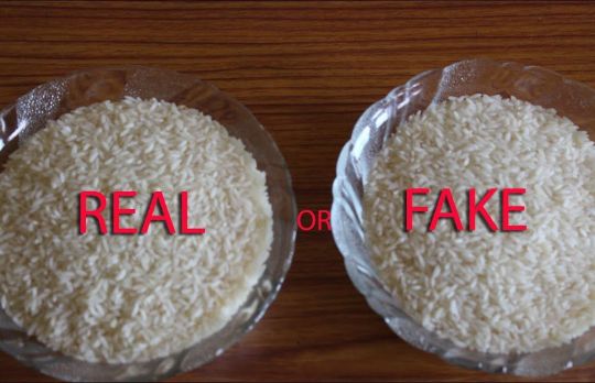 Cum sa verifici daca orezul este natural sau din plastic